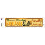 Farm Fresh Squash Novelty Narrow Sticker Decal Small