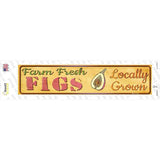 Farm Fresh Figs Novelty Narrow Sticker Decal Small