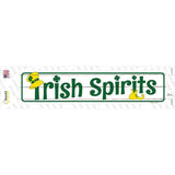 Irish Spirits Novelty Narrow Sticker Decal Small