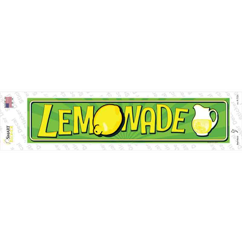 Lemonade Novelty Narrow Sticker Decal