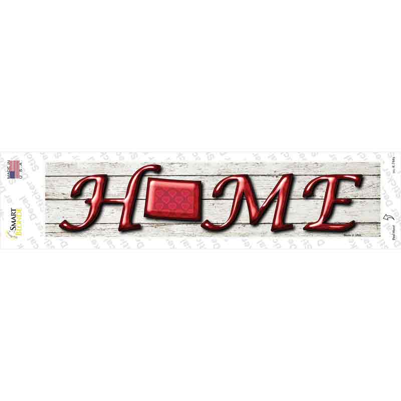 Colorado Home Outline Novelty Narrow Sticker Decal Small