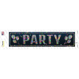 Party Confetti Novelty Narrow Sticker Decal