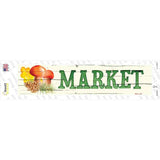 Market Novelty Narrow Sticker Decal Small