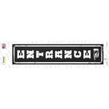 Entrance to the Left Novelty Narrow Sticker Decal