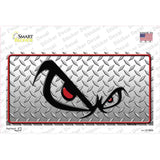 No Fear Eyes Diamond Novelty Sticker Decal
