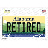 Retired Alabama Novelty Sticker Decal Small