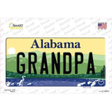 Grandpa Alabama Novelty Sticker Decal Small