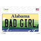 Bad Girl Alabama Novelty Sticker Decal Small