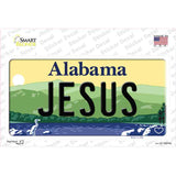 Jesus Alabama Novelty Sticker Decal Small