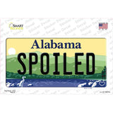 Spoiled Alabama Novelty Sticker Decal Small