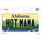 Hot Mama Alabama Novelty Sticker Decal Small