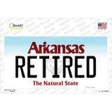 Retired Arkansas Novelty Sticker Decal Small