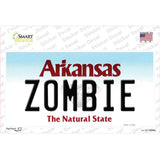 Zombie Arkansas Novelty Sticker Decal Small