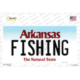 Fishing Arkansas Novelty Sticker Decal Small