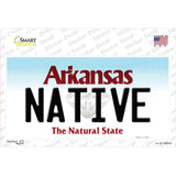 Native Arkansas Novelty Sticker Decal Small