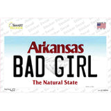 Bad Girl Arkansas Novelty Sticker Decal Small