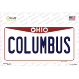 Columbus Ohio Novelty Sticker Decal Small