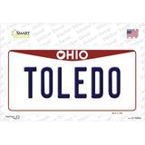 Toledo Ohio Novelty Sticker Decal Small