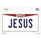 Jesus Ohio Novelty Sticker Decal Small