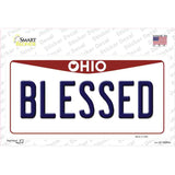 Blessed Ohio Novelty Sticker Decal Small