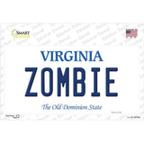 Zombie Virginia Novelty Sticker Decal Small