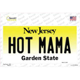 Hot Mama New Jersey Novelty Sticker Decal Small