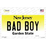 Bad Boy New Jersey Novelty Sticker Decal Small