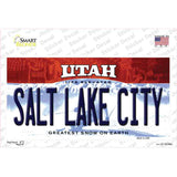 Salt Lake City Utah Novelty Sticker Decal Small