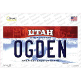 Ogden Utah Novelty Sticker Decal Small