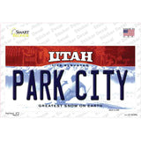 Park City Utah Novelty Sticker Decal Small