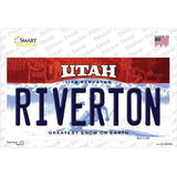 Riverton Utah Novelty Sticker Decal Small