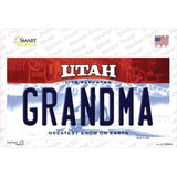 Grandma Utah Novelty Sticker Decal Small