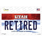 Retired Utah Novelty Sticker Decal Small