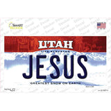 Jesus Utah Novelty Sticker Decal Small