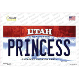 Princess Utah Novelty Sticker Decal Small