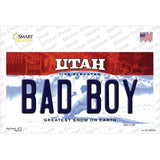 Bad Boy Utah Novelty Sticker Decal Small