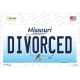 Divorced Missouri Novelty Sticker Decal Small