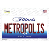 Metropolis Illinois Novelty Sticker Decal Small