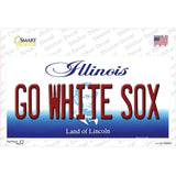 Go White Sox Illinois Novelty Sticker Decal Small