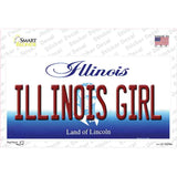 Illinois Girl Illinois Novelty Sticker Decal Small