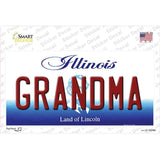 Grandma Illinois Novelty Sticker Decal Small