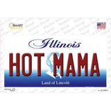 Hot Mama Illinois Novelty Sticker Decal Small