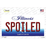 Spoiled Illinois Novelty Sticker Decal Small