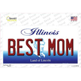 Best Mom Illinois Novelty Sticker Decal Small