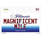 Magnificent Mile Illinois Novelty Sticker Decal Small