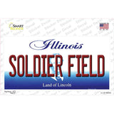 Soldier Field Illinois Novelty Sticker Decal Small