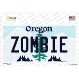 Zombie Oregon Novelty Sticker Decal Small