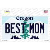 Best Mom Oregon Novelty Sticker Decal Small