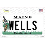 Wells Maine Novelty Sticker Decal Small