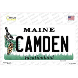 Camden Maine Novelty Sticker Decal Small